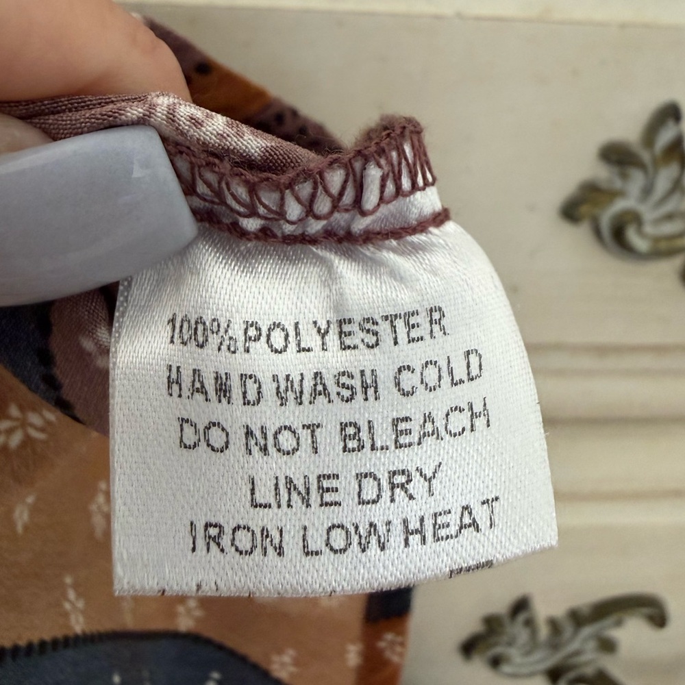 Vici Boho Patchwork Blouse Top - image 5